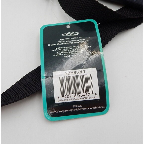 Nightmare Before Christmas Crossbody Bag Jack Skellington Sally By Fast Forward - Picture 4 of 9